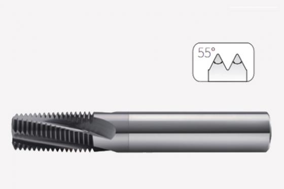 BSP(G) 55°英製直管螺紋銑刀